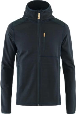 Fjällräven Fjällräven Keb Fleece Hoodie Heren, Blauw