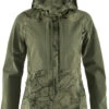 Fjällräven Fjällräven Keb Jas Dames, Olijf -Winter Mode Winkel fjaellraeven keb jacket women green camo laurel green 1