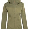 Fjällräven Fjällräven Stina Jas Dames, Groen -Winter Mode Winkel fjaellraeven stina jacka dam green 1