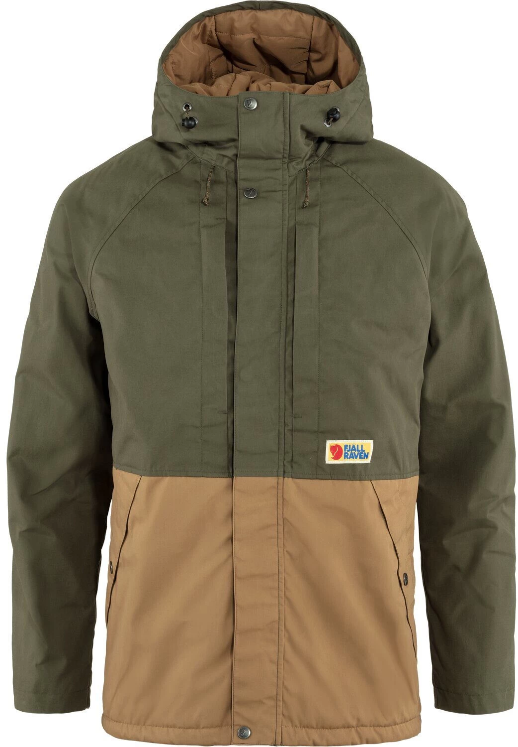 Fjällräven Fjällräven Vardag Lite Padded Jas Heren, Olijf/beige 3 Fjällräven Fjällräven Vardag Lite Padded Jas Heren, Olijf/beige