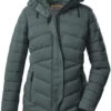 G.I.G.A. DX By Killtec GW 48 Gewatteerde Jas Dames, Grijs -Winter Mode Winkel giga dx by killtec gw 48 quilted jacket women dark blue green 1