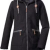 G.I.G.A. DX By Killtec GW 55 Gebreide Fleece Parka Dames, Zwart