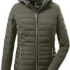 G.I.G.A. DX By Killtec Uyaka Jas Dames, Olijf -Winter Mode Winkel giga dx by killtec uyaka jacket women olive 1