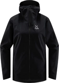 Haglöfs Korp Proof Jacket Women, Zwart