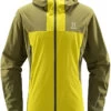 Haglöfs L.I.M Alpha Kap Heren, Geel/olijf -Winter Mode Winkel hagloefs lim alpha hood men aurora olive green 1