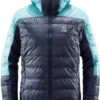 Haglöfs L.I.M Down Kap Dames, Blauw -Winter Mode Winkel hagloefs lim down hood women tarn blue frost blue 1