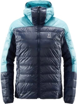 Haglöfs L.I.M Down Kap Dames, Blauw