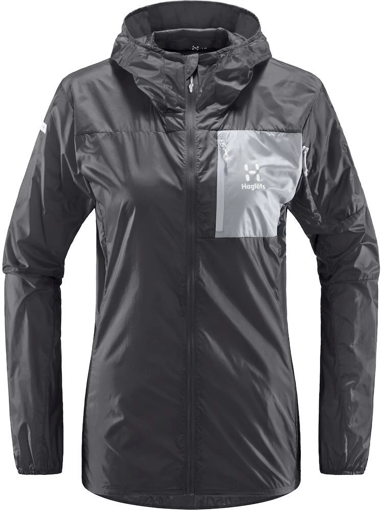 Haglöfs L.I.M Shield Hooded Jacket Women, Grijs 3 Haglöfs L.I.M Shield Hooded Jacket Women, Grijs
