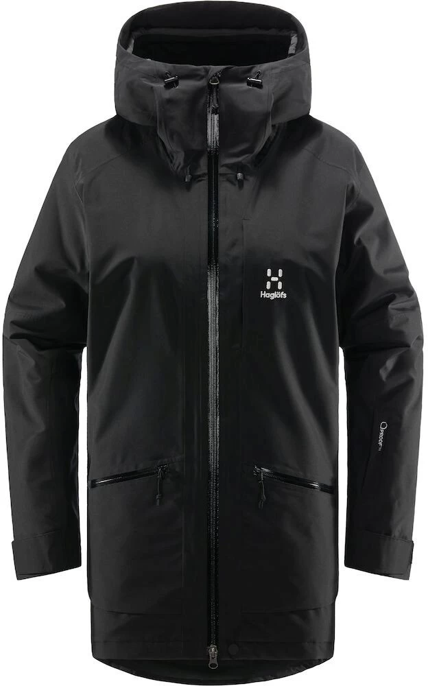 Haglöfs Lumi Geïsoleerde Parka Dames, Zwart 3 Haglöfs Lumi Geïsoleerde Parka Dames, Zwart