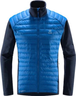 Haglöfs Mimic Hybride Jas Heren, Blauw