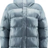 Haglöfs Puffy Mimic Kap Dames, Blauw -Winter Mode Winkel hagloefs puffy mimic hood women steel blue 1
