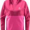 Haglöfs Spira Anorak Dames -Winter Mode Winkel hagloefs spira anorak women deep pink ultra pink 1