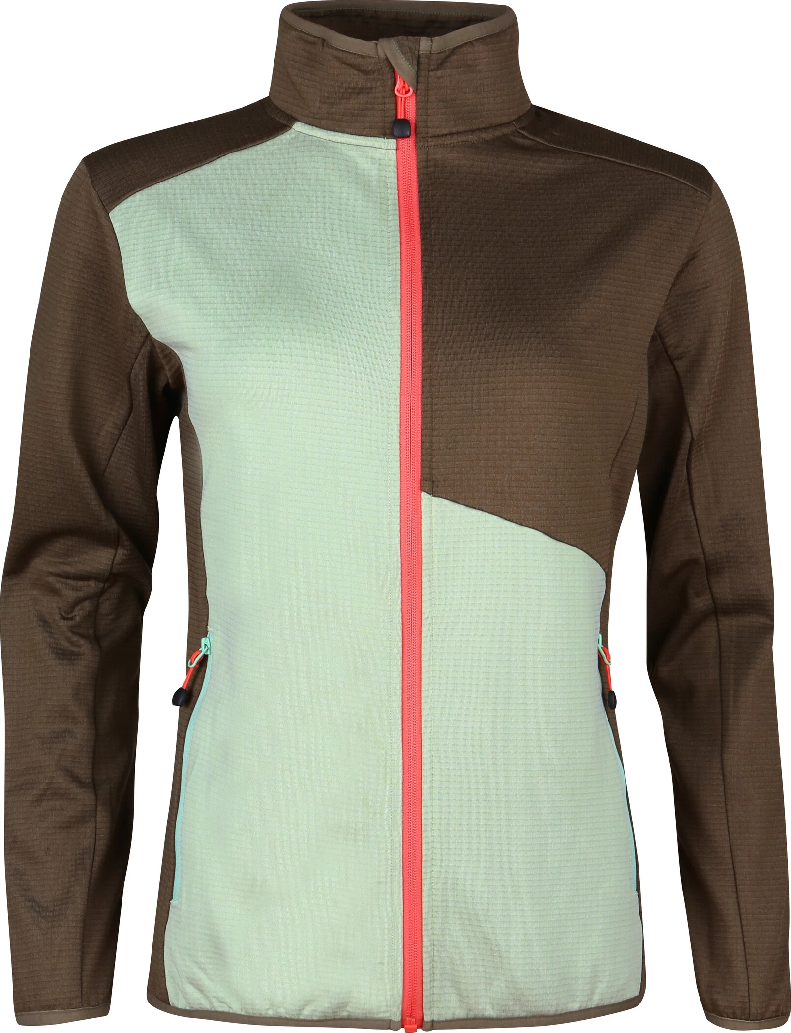 High Colorado Maipo 3 Fleece Jas Dames, Groen/olijf 3 High Colorado Maipo 3 Fleece Jas Dames, Groen/olijf