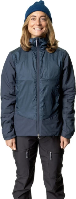 Houdini Moonwalk Jas Dames, Blauw