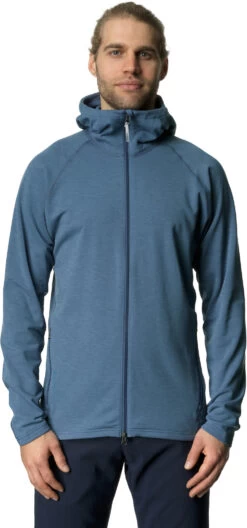 Houdini Outright Houdi Fleece Jas Heren, Blauw