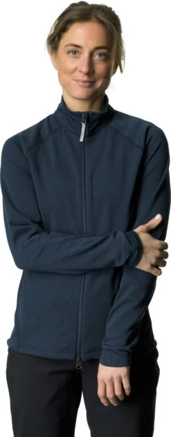 Houdini Outright Jas Dames, Blauw