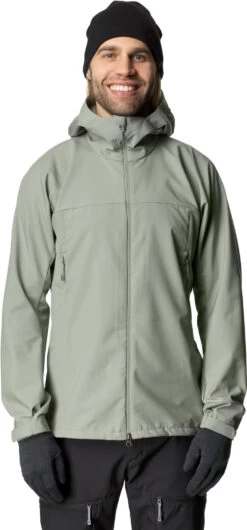 Houdini Pace Softshell Jas Heren, Groen