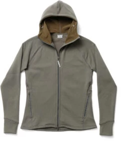 Houdini Power Houdi Jas Dames, Olijf