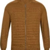 Icebreaker ICL ZoneKnit Geïsoleerde Gebreide Bomber Heren, Bruin -Winter Mode Winkel icebreaker icl zoneknit insulated knit bomber men clove 1