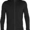 Icebreaker Quantum III LS Zip Hood Jas Heren, Zwart 2 Icebreaker Quantum III LS Zip Hood Jas Heren, Zwart -Winter Mode Winkel icebreaker quantum iii ls zip hood jacket men black 1