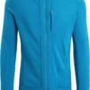 Icebreaker Quantum III LS Zip Hood Jas Heren, Blauw