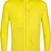 Icebreaker Quantum III LS Zip Hood Jas Heren, Geel -Winter Mode Winkel icebreaker quantum iii ls zip hood jacket men shine clove 1
