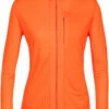 Icebreaker Quantum III LS Zip Hoodie Dames, Oranje -Winter Mode Winkel icebreaker quantum iii ls zip hoodie women flash cherry 1