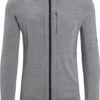 Icebreaker Quantum III LS Zip Jacket Heren, Grijs 2 Icebreaker Quantum III LS Zip Jacket Heren, Grijs -Winter Mode Winkel icebreaker quantum iii ls zip jacket men metro heather black 1