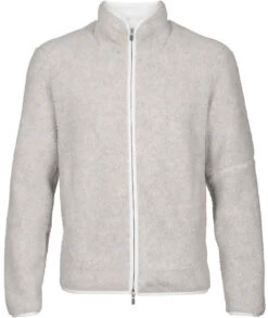 Icebreaker RealFleece Sherpa LS Zip Midlayer Heren, Grijs