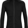 Icebreaker ZoneKnit LS Zip Hoodie Heren, Zwart -Winter Mode Winkel icebreaker zoneknit ls zip hoodie men black 1