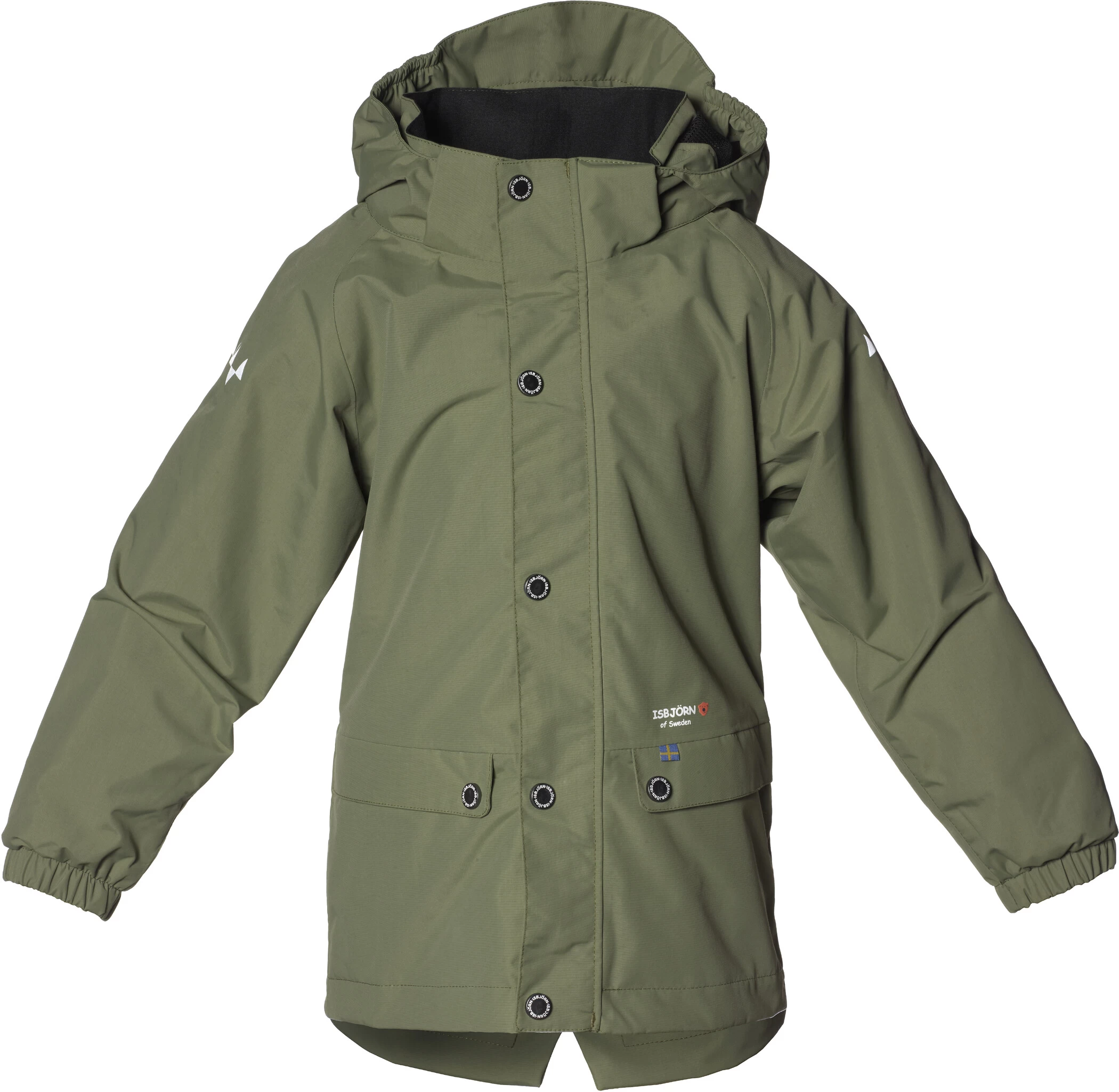 Isbjörn Of Sweden Cyclone Hardshell Parka Kinderen, Groen 3 Isbjörn Of Sweden Cyclone Hardshell Parka Kinderen, Groen