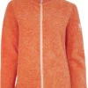 Ivanhoe Of Sweden Beata Jack Doorlopende Rits Dames, Oranje -Winter Mode Winkel ivanhoe of sweden beata full zip jacket women coral rose 1