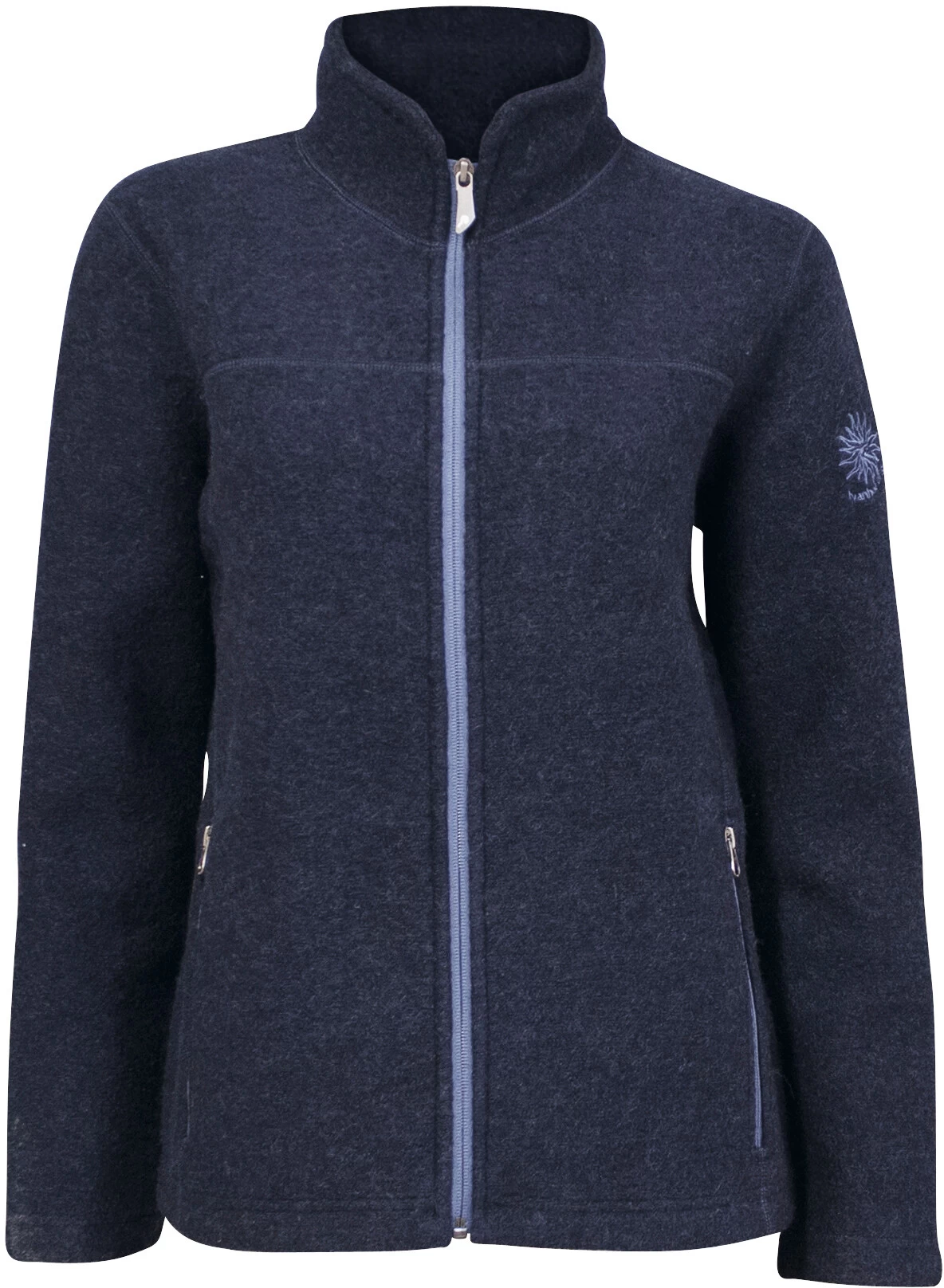 Ivanhoe Of Sweden Beata Jack Doorlopende Rits Dames, Blauw 3 Ivanhoe Of Sweden Beata Jack Doorlopende Rits Dames, Blauw