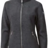 Ivanhoe Of Sweden Bella Jack Doorlopende Rits Dames, Grijs 2 Ivanhoe Of Sweden Bella Jack Doorlopende Rits Dames, Grijs -Winter Mode Winkel ivanhoe of sweden bella full zip jacket women graphite marl 1