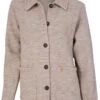 Ivanhoe Of Sweden GY Vist Jas Dames, Beige -Winter Mode Winkel ivanhoe of sweden gy vist jacket women sand 1