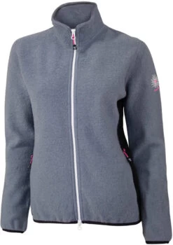 Ivanhoe Of Sweden Mila Jas Met Rits Dames, Grijs