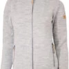Ivanhoe Of Sweden Morel Jas Met Rits Dames, Grijs -Winter Mode Winkel ivanhoe of sweden morel full zip jacket women light silver grey 1
