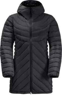 Jack Wolfskin Athletic Donsjas Dames, Zwart