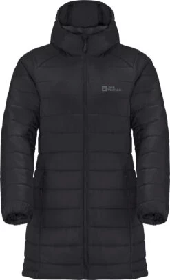 Jack Wolfskin Bergland Geïsoleerde Jas Dames, Zwart