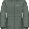 Jack Wolfskin Bergland Geïsoleerde Jas Dames, Groen -Winter Mode Winkel jack wolfskin bergland insulated coat women hedge green 1