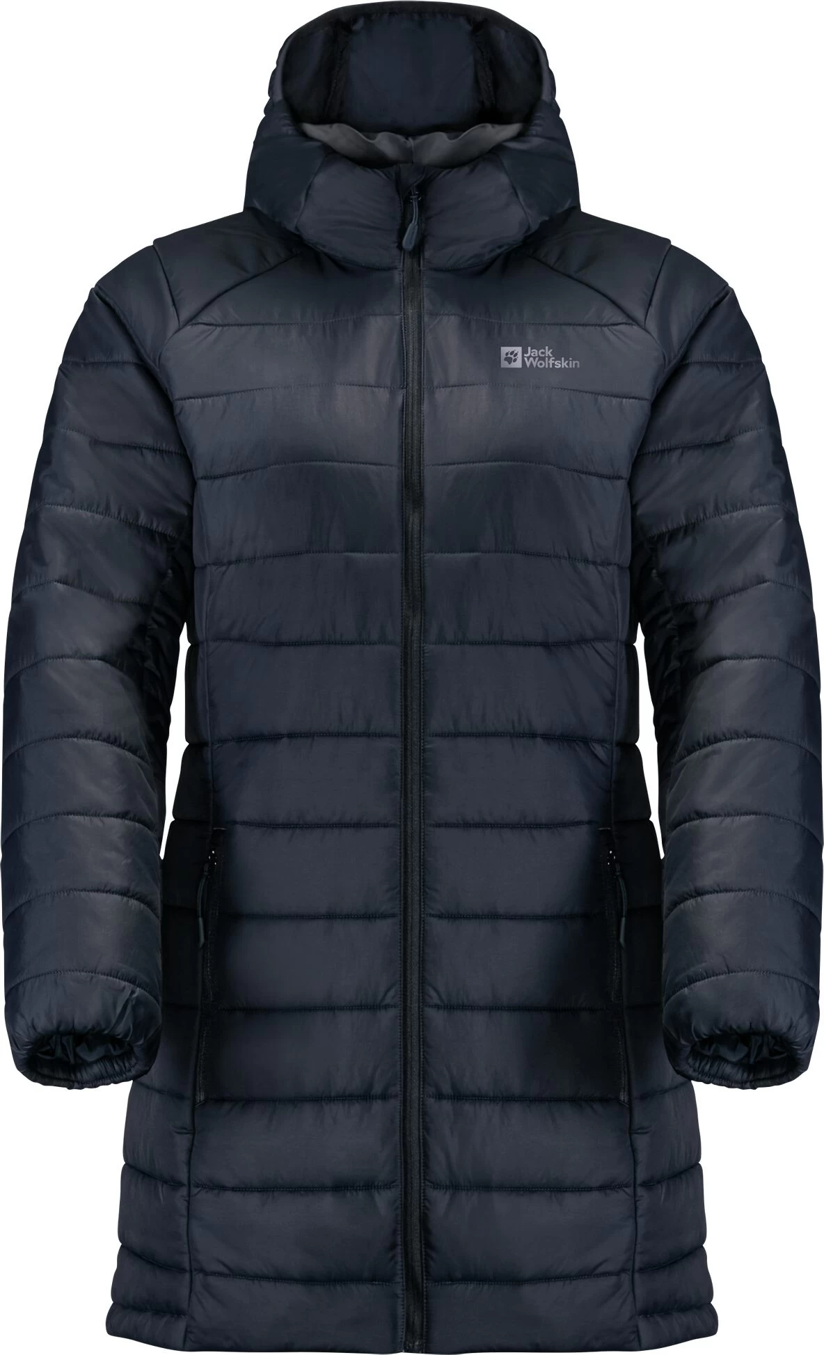 Jack Wolfskin Bergland Geïsoleerde Jas Dames, Blauw 3 Jack Wolfskin Bergland Geïsoleerde Jas Dames, Blauw