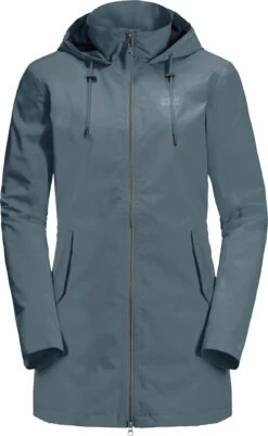 Jack Wolfskin Dakar Parka Dames, Grijs