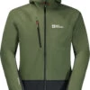 Jack Wolfskin Eagle Peak 2L Jas Heren, Groen/grijs 2 Jack Wolfskin Eagle Peak 2L Jas Heren, Groen/grijs -Winter Mode Winkel jack wolfskin eagle peak 2l jacket men greenwood 1