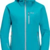 Jack Wolfskin Eagle Peak Jas Dames, Turquoise