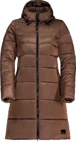 Jack Wolfskin Eisbach Jas Dames, Bruin