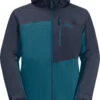 Jack Wolfskin Feldberg 3in1 Jas Heren, Blauw