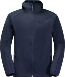 Jack Wolfskin Feldberg Hoody Heren, Blauw