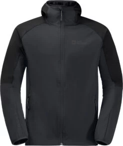 Jack Wolfskin Feldberg Hoody Heren, Grijs