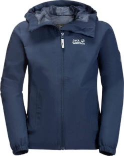 Jack Wolfskin Flaze Jas Kinderen, Blauw