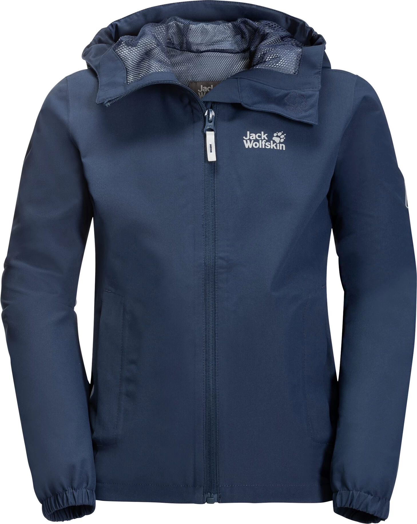 Jack Wolfskin Flaze Jas Kinderen, Blauw 3 Jack Wolfskin Flaze Jas Kinderen, Blauw
